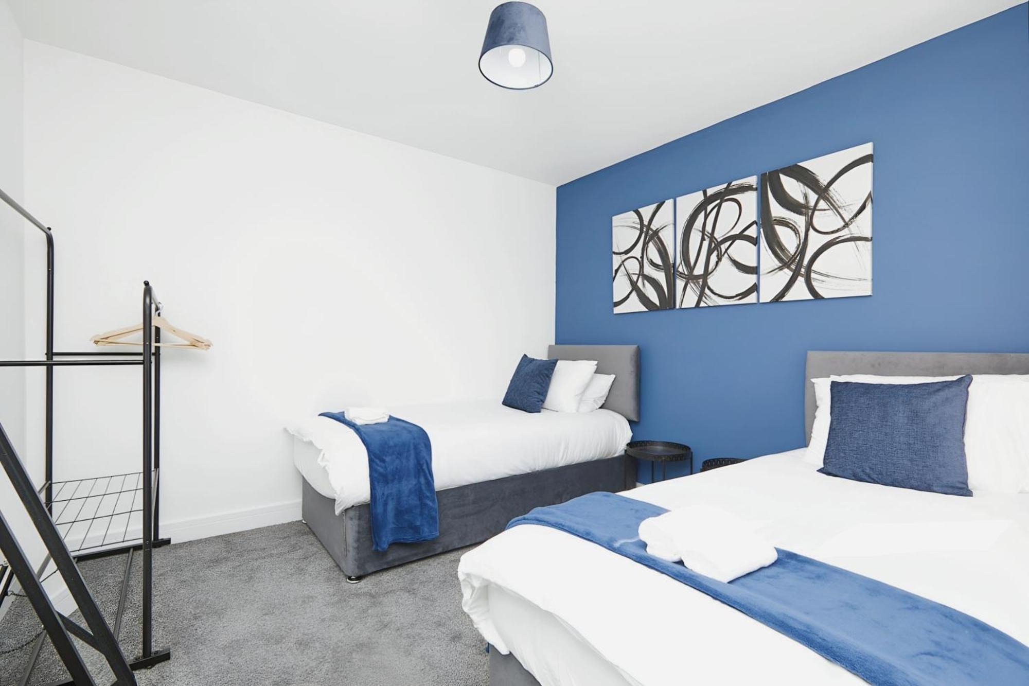 Modern Home In Derby City Centre - Free Gated Parking Exteriör bild